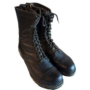 Corcoran Side Zip Jump Boots 985 11.5 M Leather Cap Toe Paratrooper Military